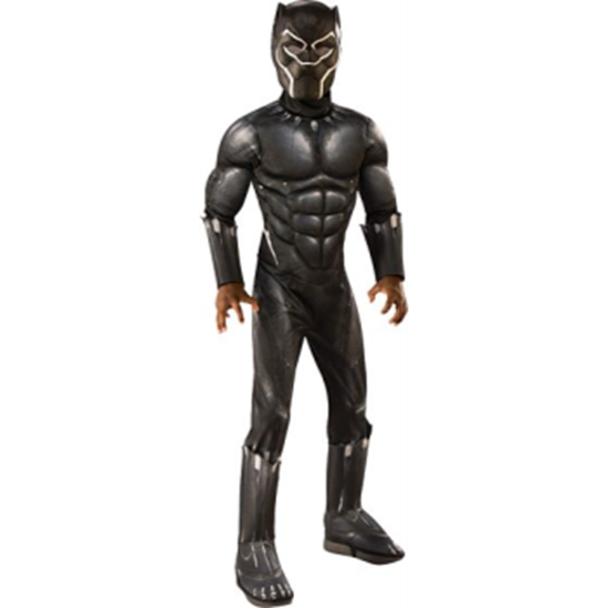 Picture of DELUXE BLACK PANTHER DLX BOYS MEDIUM
