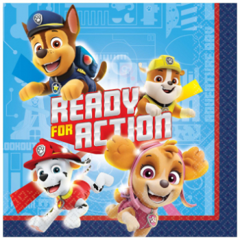 Image de PAW PATROL ADVENTURES - BEVERAGE NAPKINS