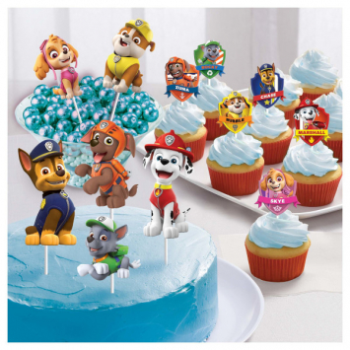 Picture of PAW PATROL ADVENTURES - DESSERT TOPPERS