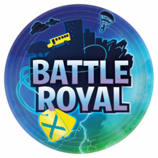 Image sur BATTLE ROYAL ''INSPIRED BY FORTNITE'' - 9" PLATES