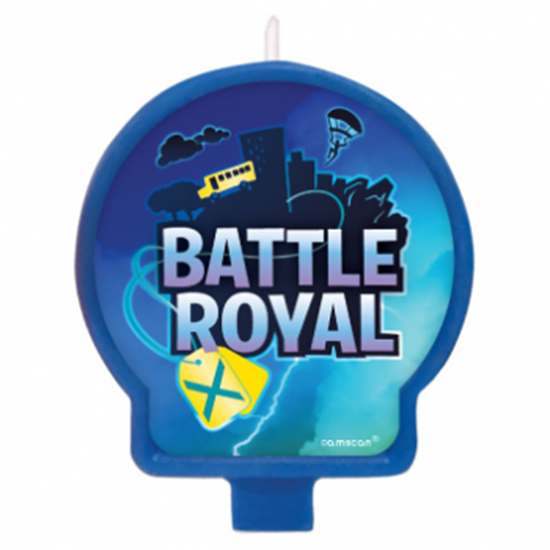 Picture of BATTLE ROYAL ''INSPIRED BY FORTNITE'' - BIRTHDAY CANDLE
