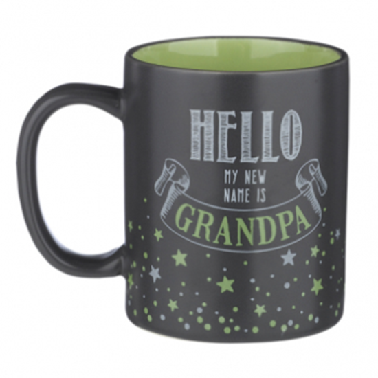 Picture of HELLO MY NEW NAME IS GRANDPA MUG