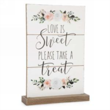 Image de DECOR PLAQUE - LOVE IS SWEET