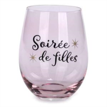 Image de SOIREE DE FILLES STEMLESS WINE GLASS