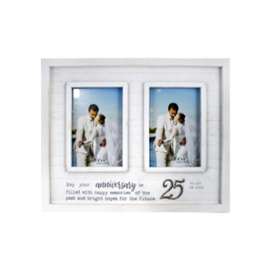 Image sur 25TH ANNIVERSARY DOUBLE FRAME