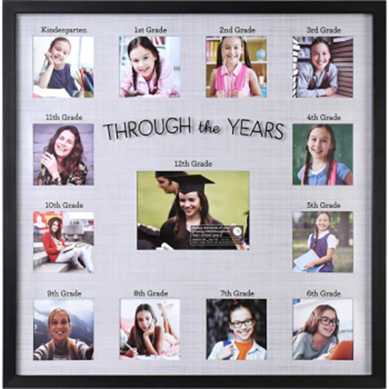 Image sur DECOR - GRAD COLLAGE FRAME THROUGH THE YEARS