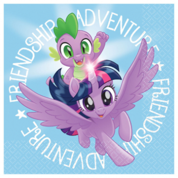 Picture of MY LITTLE PONY FRIENDSHIP - BEVERAGE NAPKINS