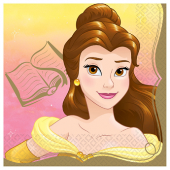 Image sur DISNEY PRINCESS - LUNCHEON NAPKINS - BELLE