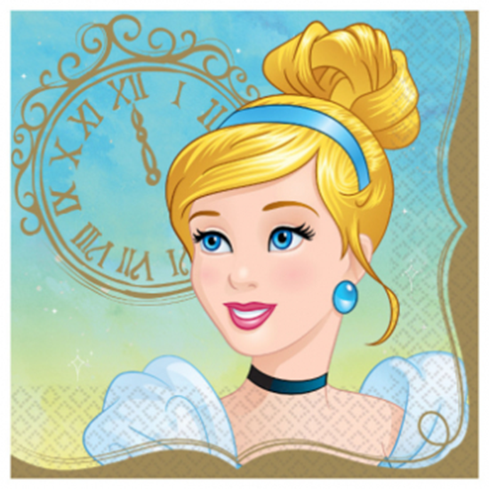 Picture of DISNEY PRINCESS - LUNCHEON NAPKINS - CINDERELLA