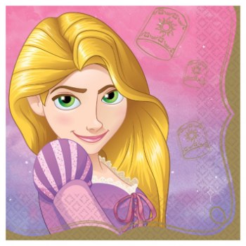 Image de DISNEY PRINCESS - LUNCHEON NAPKINS - RAPUNZEL