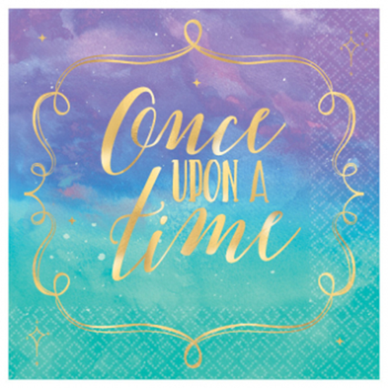 Partymart Disney Princess Beverage Napkin Once Upon A Time