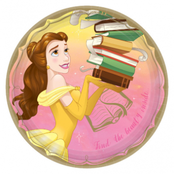 Picture of DISNEY PRINCESS - 9" ROUND PLATES - BELLE