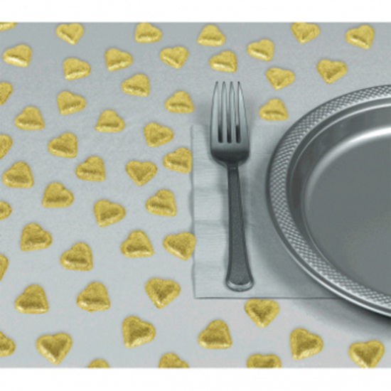 Picture of GOLD HEART TABLE CONFETTI