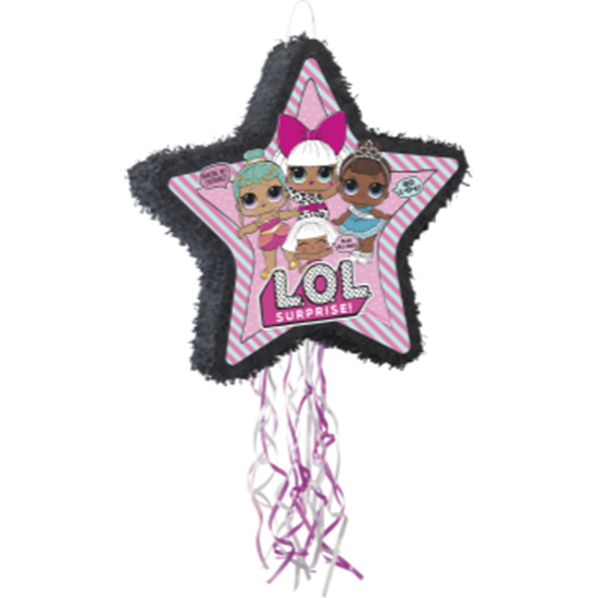 Picture of LOL SURPRISE SHAPED PULL PINATA