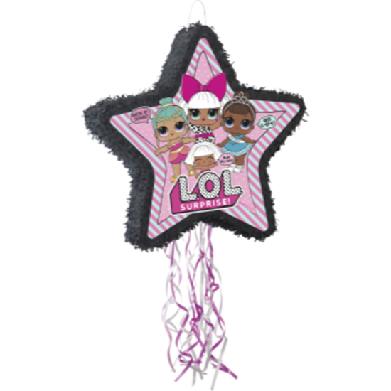 Image sur LOL SURPRISE SHAPED PULL PINATA