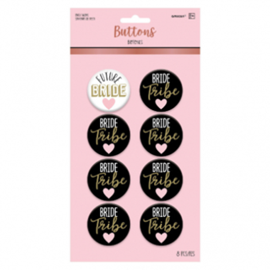 Picture of BRIDE TRIBE BUTTON SET 