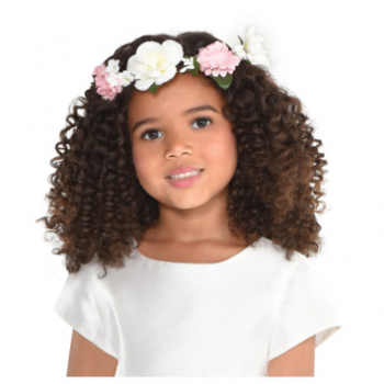 Image de FLOWER GIRL HEAD WREATH
