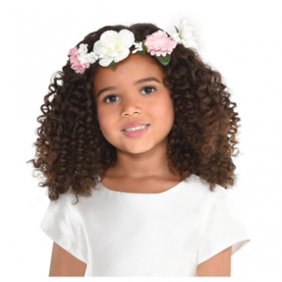 Image sur FLOWER GIRL HEAD WREATH