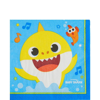 Image de BABY SHARK - LUNCHEON NAPKINS