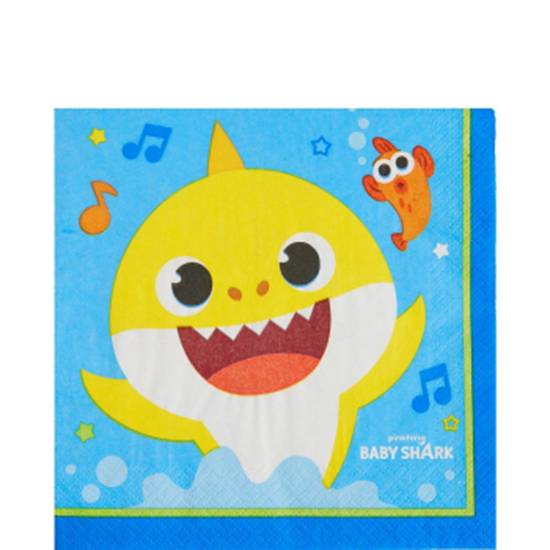 Picture of BABY SHARK - LUNCHEON NAPKINS