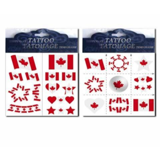 Image sur CANADA FLAG TEMPORARY TATTOO 