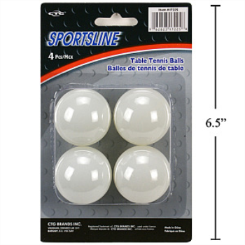 Picture of PING PONG BALLS - 4/PKG