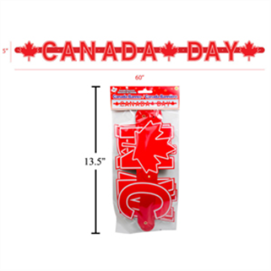 Image sur CANADA 5' LETTER BANNER