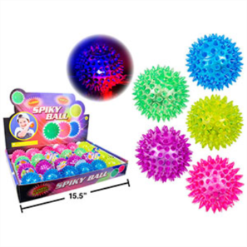 Picture of FAVOURS - LIGHT UP SPIKY BALL