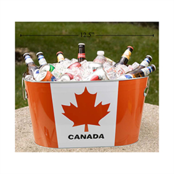 Image de CANADA METAL ICE BUCKET 13" X 8"