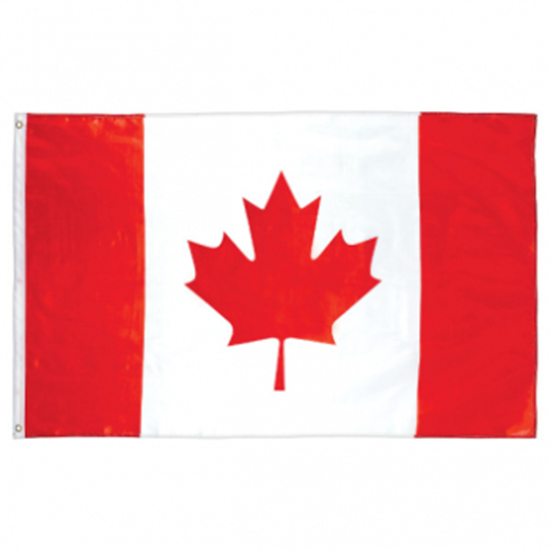 Image sur CANADA FLAG - 5X3' NYLON