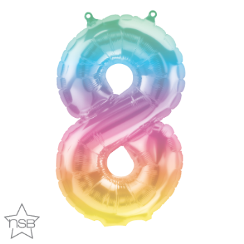 Image de MINI SHAPE NUMBER 8 - JELLI OMBRÉ ( AIR FILLED )