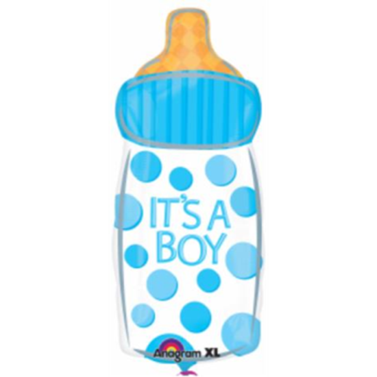 Image sur 18" FOIL - IT'S A BOY BOTTLE JUNIOR SHAPE