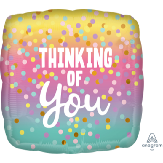Picture of 18" FOIL - THINKING OF YOU