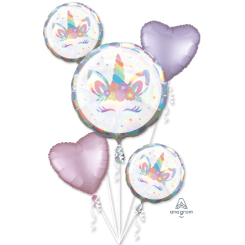 Picture of UNICORN PARTY HOLOGRAPHIC BOUQUET