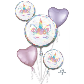 Image de UNICORN PARTY HOLOGRAPHIC BOUQUET