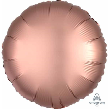 Picture of 18" FOIL - LUXE ROSE COPPER ROUND