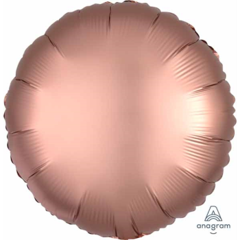 Image de 18" FOIL - LUXE ROSE COPPER ROUND