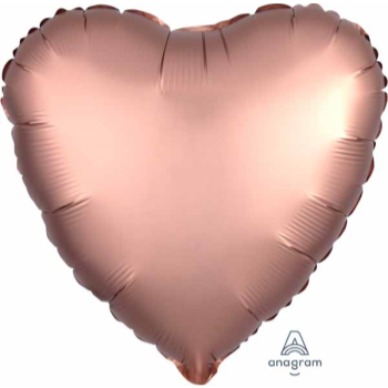 Image de 18" FOIL - LUXE ROSE COPPER HEART