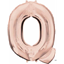 Picture of 34" LETTER Q SUPER SHAPE - ROSE GOLD