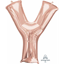 Image de 34" LETTER Y SUPER SHAPE - ROSE GOLD