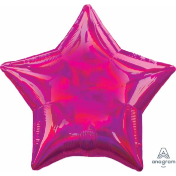 Image de 18" FOIL - IRIDESCENT MAGENTA STAR