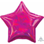 Picture of 18" FOIL - IRIDESCENT MAGENTA STAR