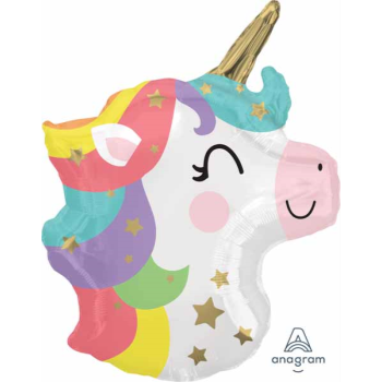 Picture of 18" FOIL - BABY UNICORN JUNIOR SHAPE