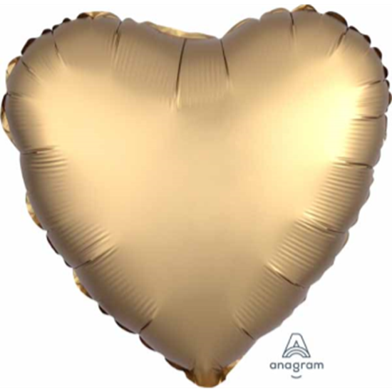 Image sur 18" FOIL - LUXE GOLD HEART