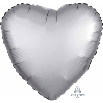 Image de 18" FOIL - LUXE PLATINUM HEART