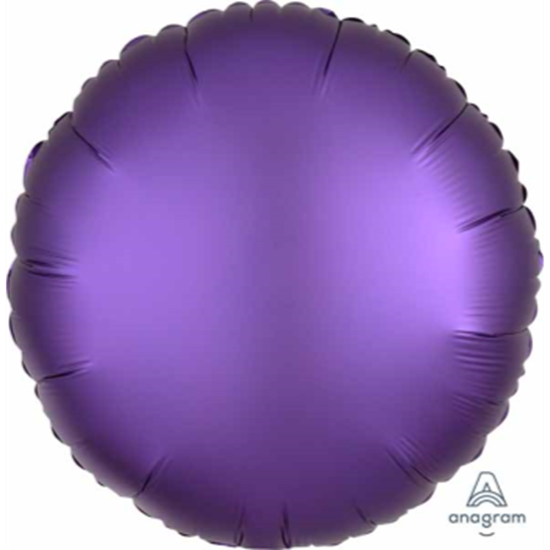 Image sur 18" FOIL - LUXE PURPLE ROUND