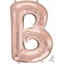 Picture of 34" LETTER B SUPER SHAPE - ROSE GOLD