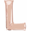 Picture of 34" LETTER L SUPER SHAPE - ROSE GOLD