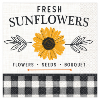 Image de HARVEST MARKET BEVERAGE NAPKINS