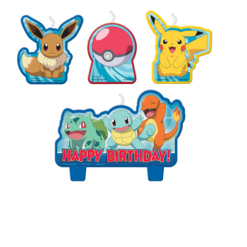 Picture of POKEMON - BIRTHDAY CANDLE SET